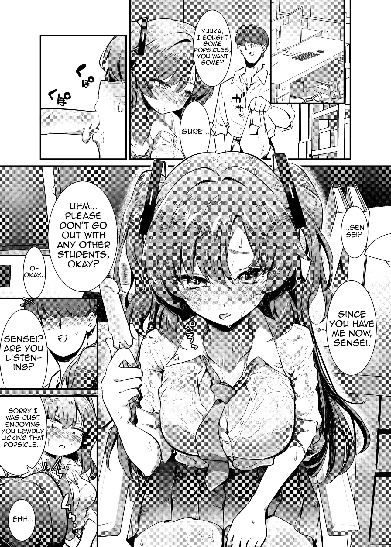 Hentai Manga Comic-Sweaty sex with Yuuka-Read-23